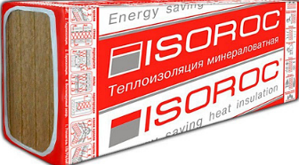 Минплита Изорок ПП-80 1000х600х100мм ,80 кг/м3