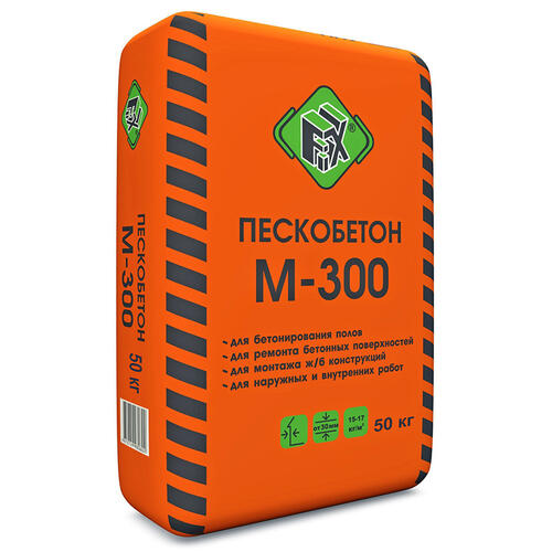 Пескобетон М-300 FIX 50 кг