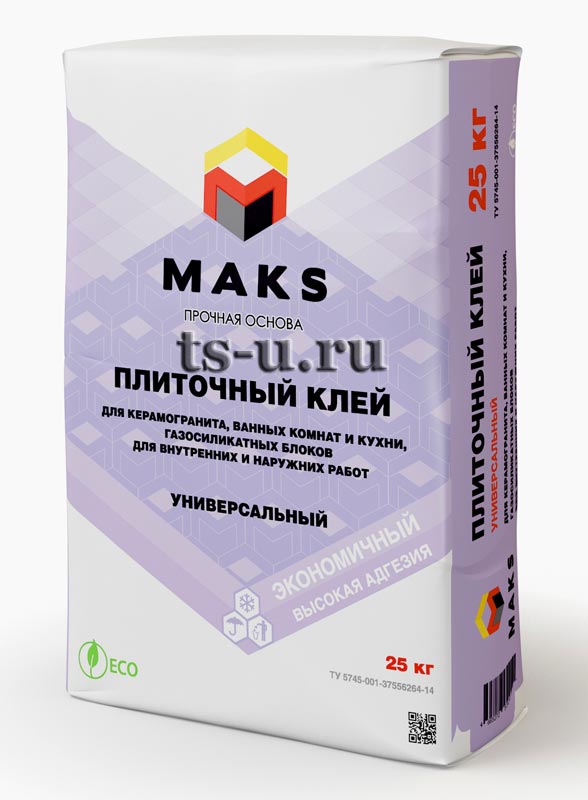 Плиточный клей MAKS