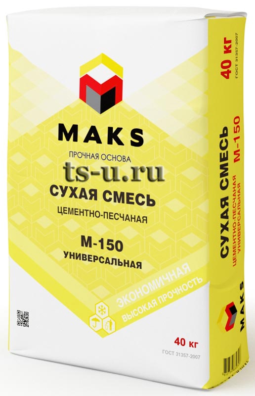 Смесь универсальная MAKS М-150 40кг