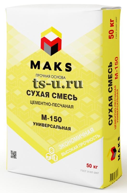 Смесь универсальная MAKS М-150 50кг